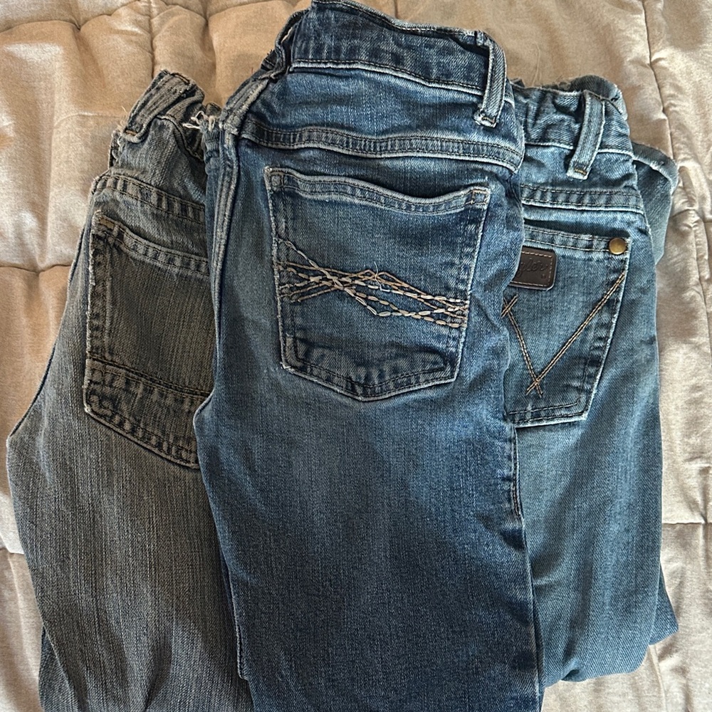 Wrangler Kids Jeans - Dark Blue and Gray